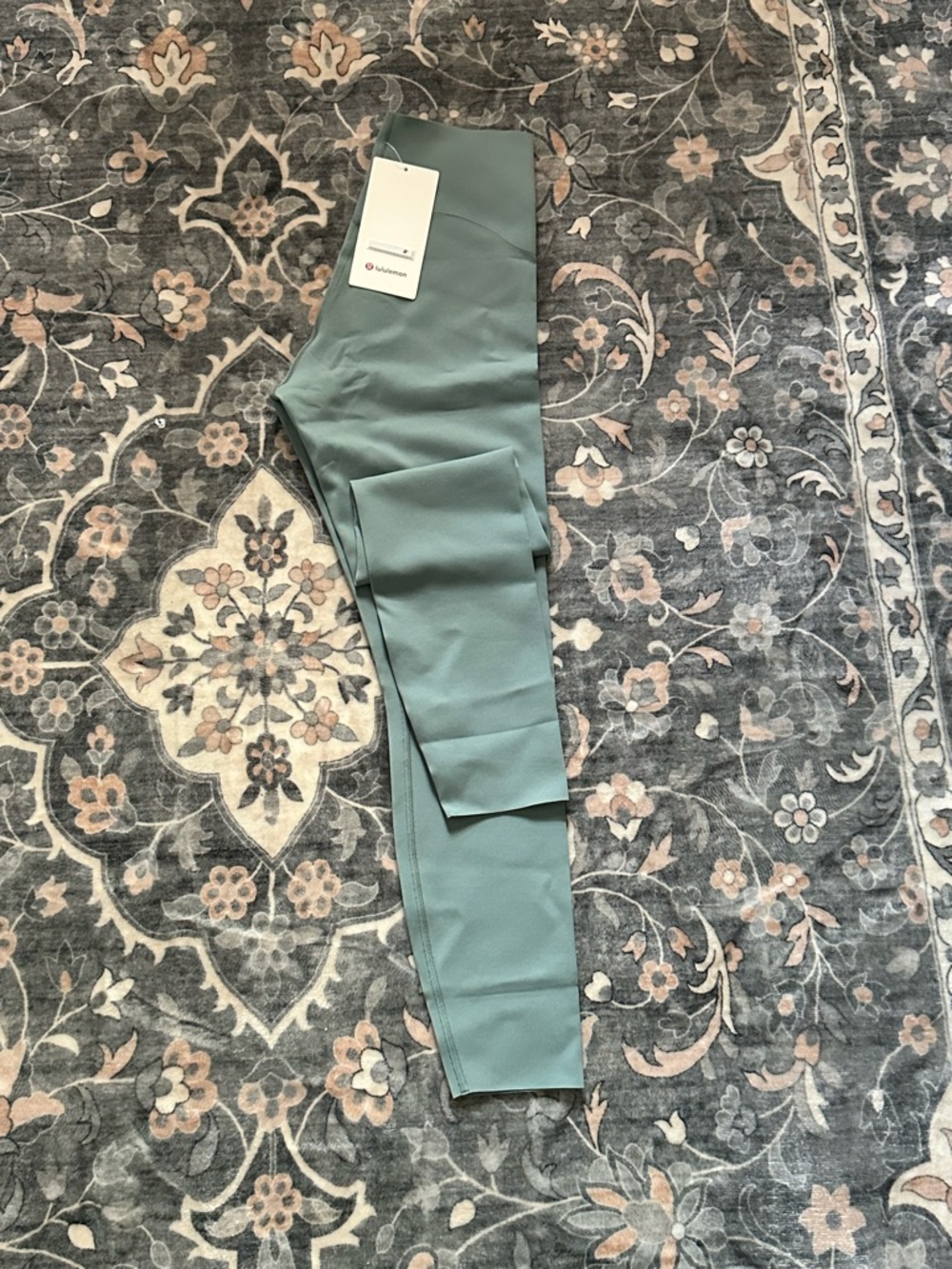 lululemon athletica Sage Green Leggings with Side Pocket